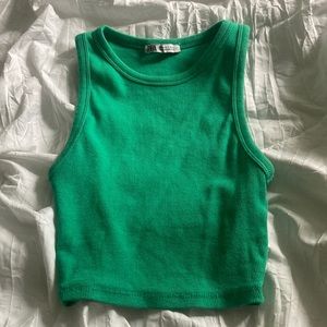 ZARA ribbed tank top